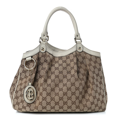 Gucci Monogram Medium Sukey Tote Off White 1 of 4