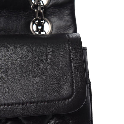 Chanel Aged Calfskin Quilted 2.55 Reissue 226 Flap Black 12 of 13