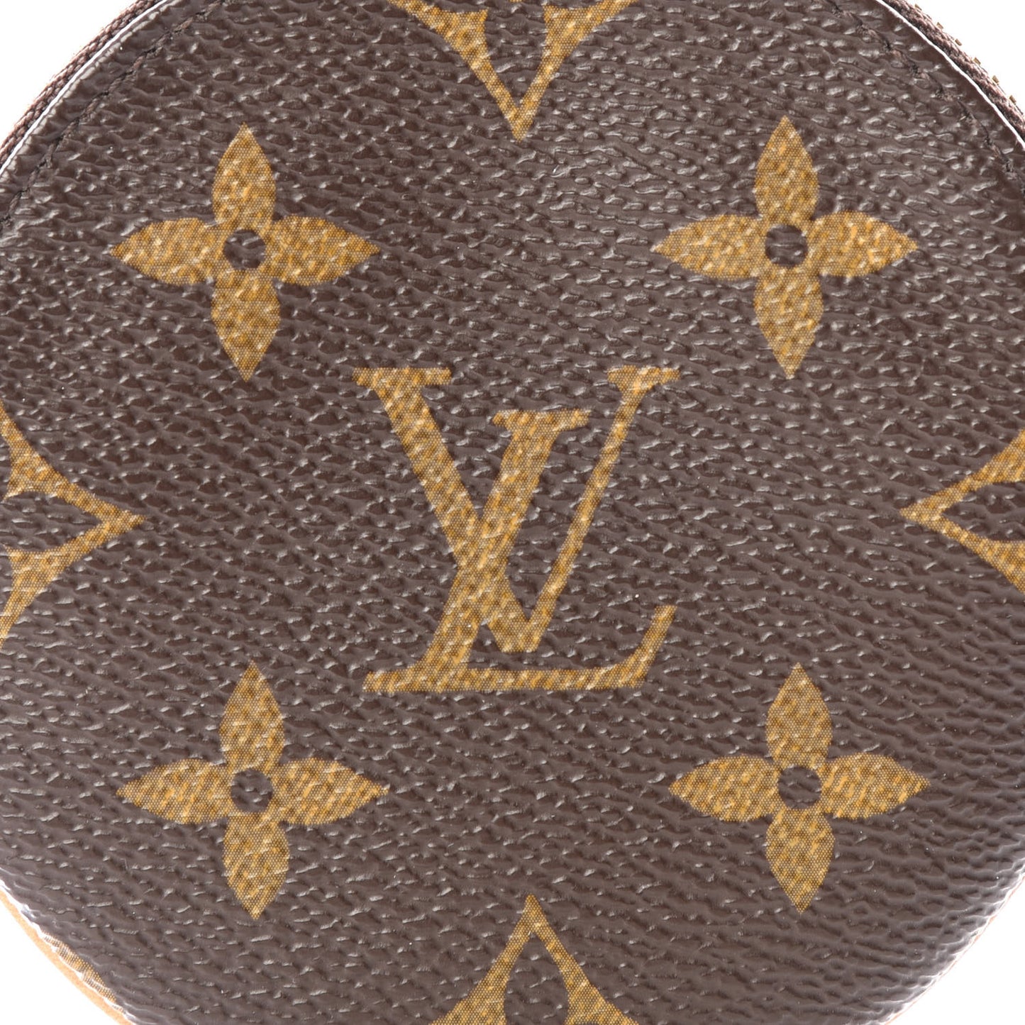 Monogram Round Coin Purse
