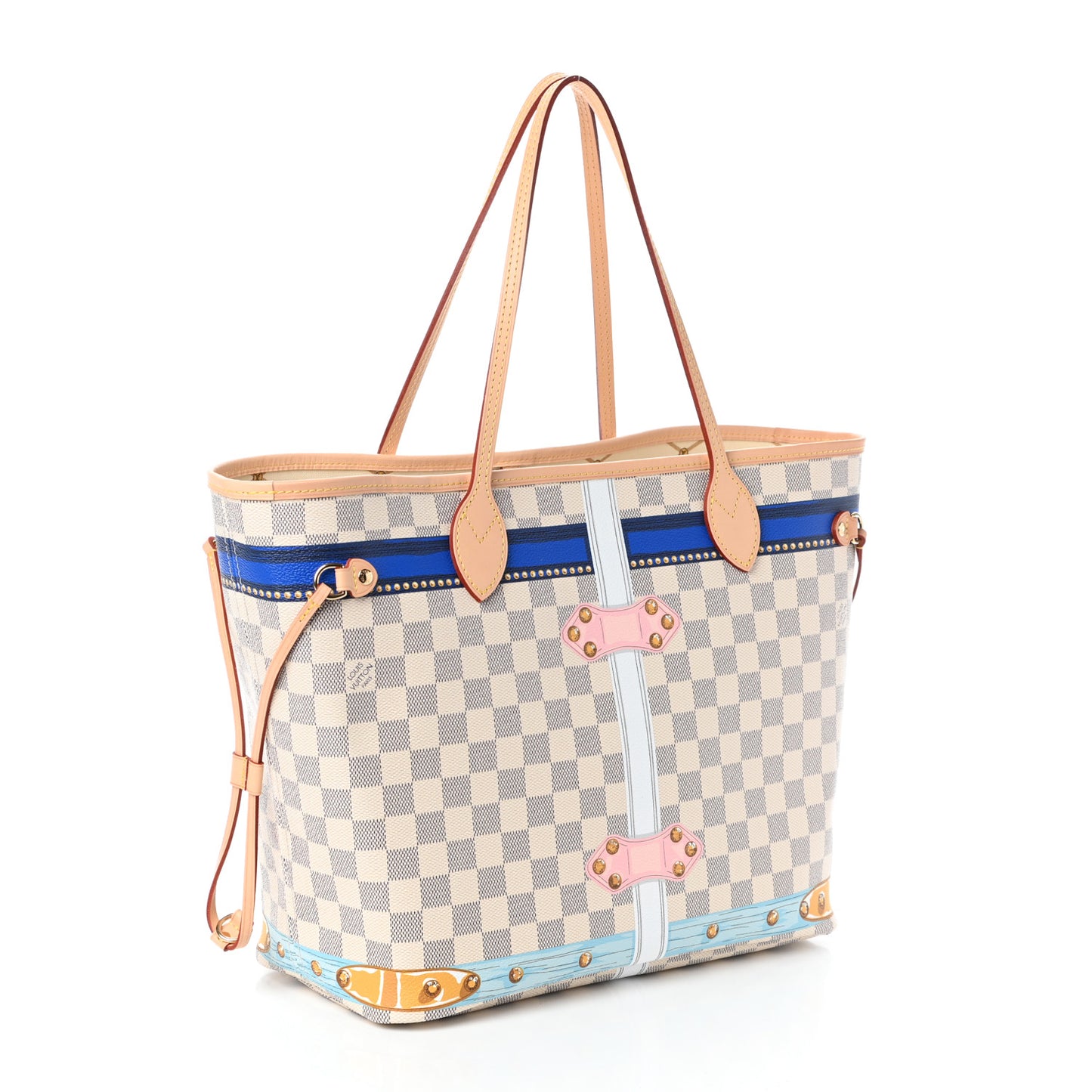 Damier Azur Summer Trunks Forte Dei Marmi Neo Neverfull MM