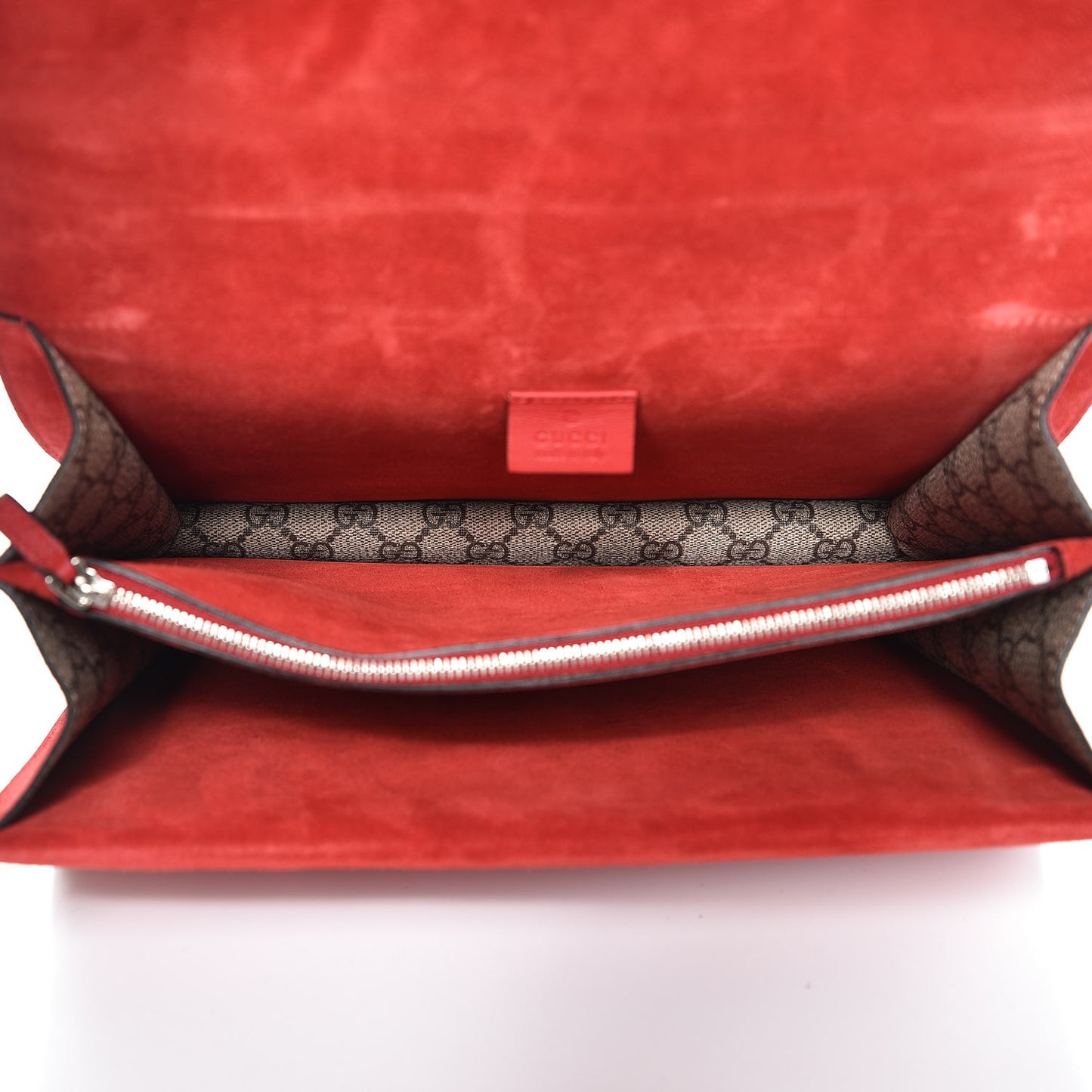 GG Supreme Monogram Embroidered Medium Dionysus Shoulder Bag Beige Hibiscus