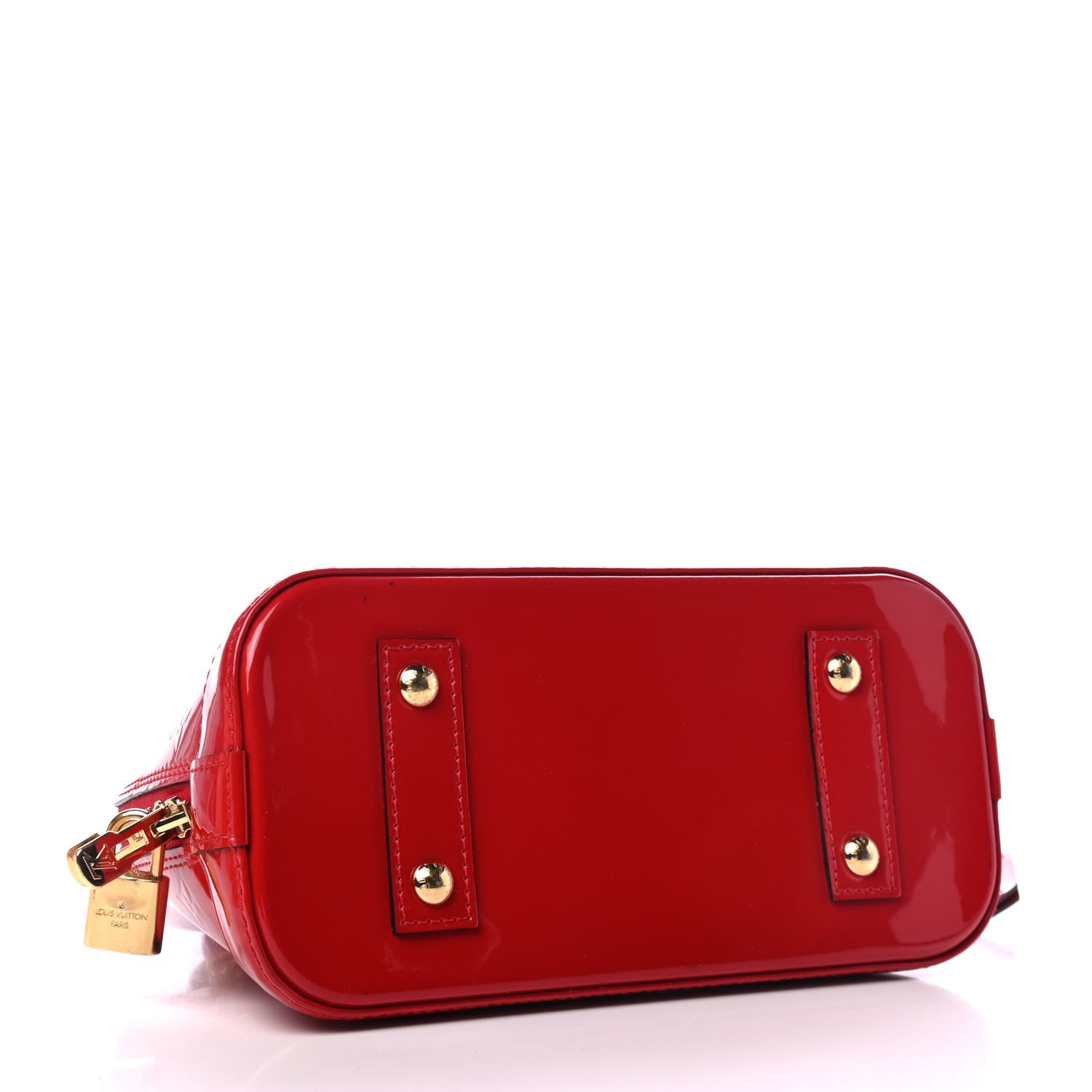 Louis Vuitton Vernis Alma BB Cherry 3 of 4