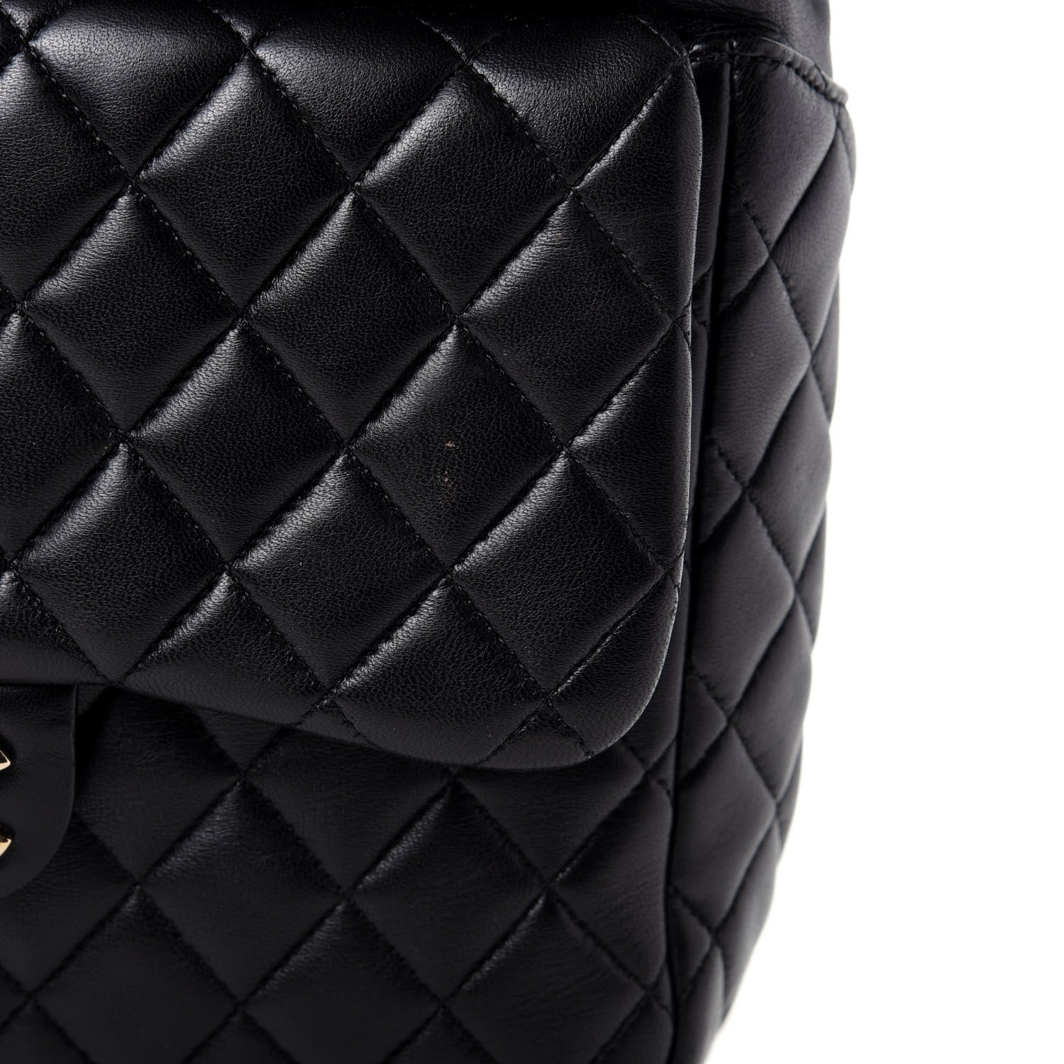 Chanel Lambskin Quilted Large In Seoul Backpack Navy 9 of 9