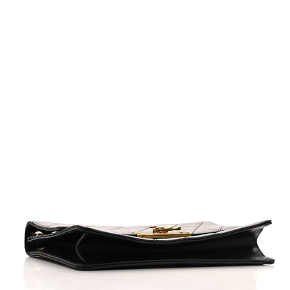 Chanel Lambskin Quilted Large Golden Class Flap Black 4 of 13