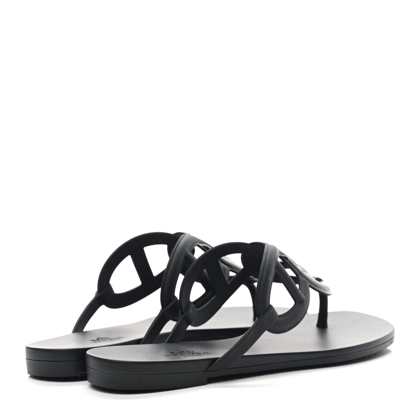 Rubber Womens Egerie Sandals 36 Black