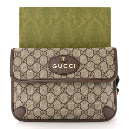 Gucci GG Supreme Monogram Neo Vintage Web Belt Bag Brown 10 of 10