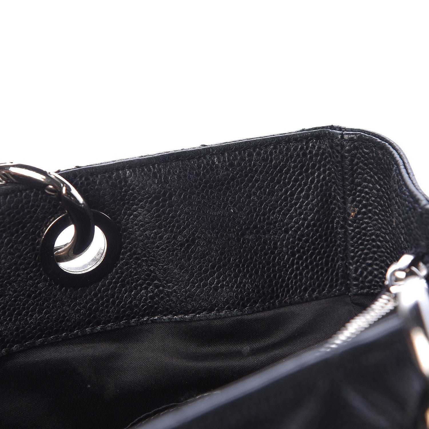 Chanel Caviar Quilted Grand Shopping Tote GST Black 12 of 14
