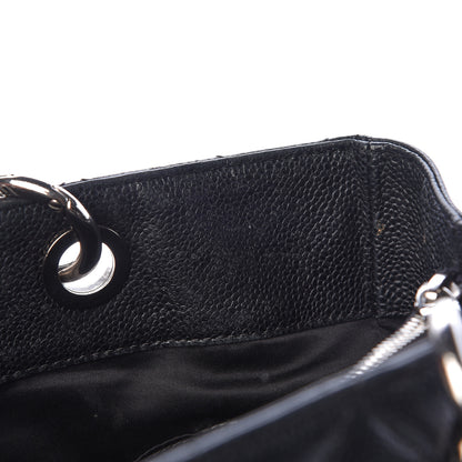 Chanel Caviar Quilted Grand Shopping Tote GST Black 12 of 14