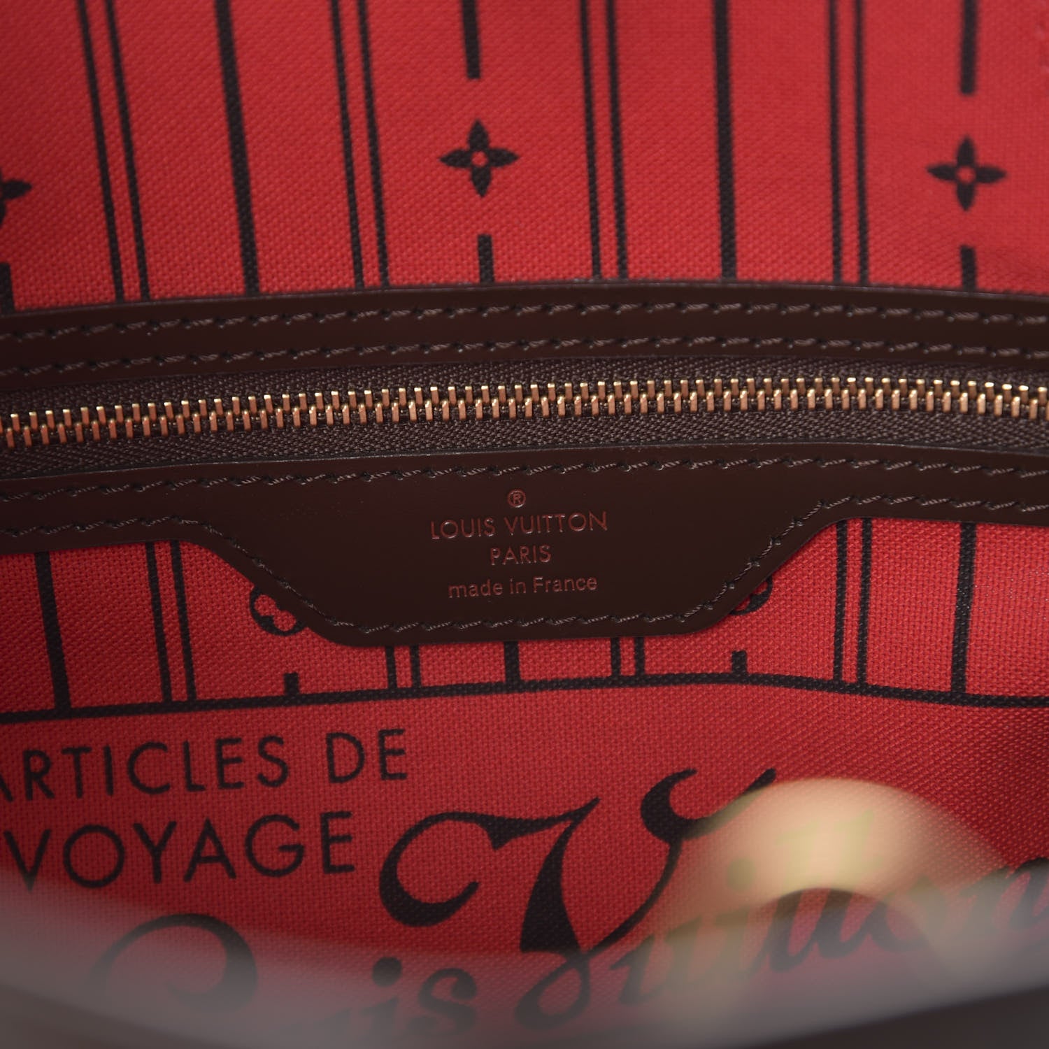 Louis Vuitton Damier Ebene Neverfull PM 5 of 9