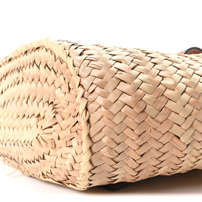 Loewe Raffia Small Basket Tote Bag Natural Tan 10 of 10