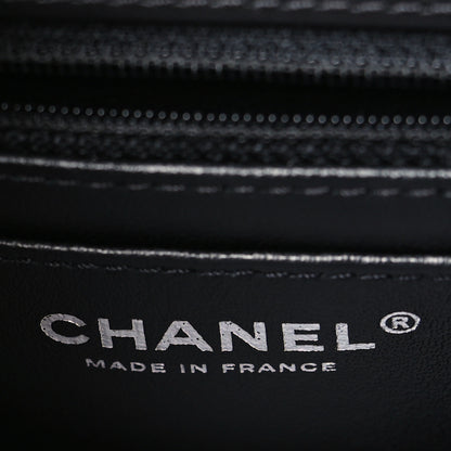 Chanel Aged Calfskin Chevron Quilted 2.55 Reissue Mini Flap So Black 6 of 10
