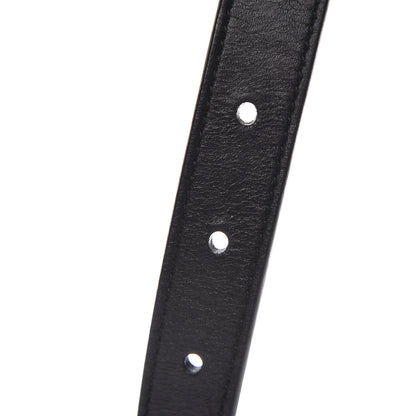 Gucci Calfskin Double G 20mm Belt 80 32 Black 5 of 6