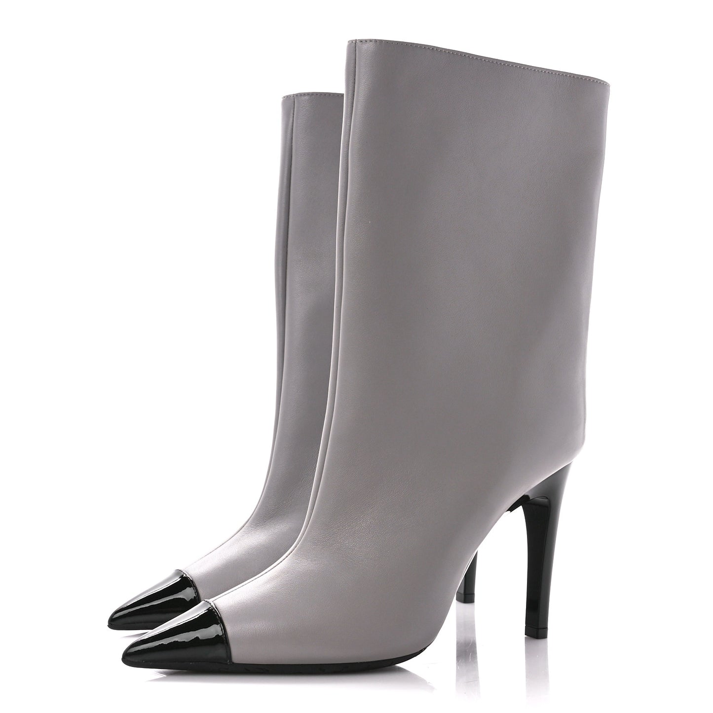 Nappa Cierra 100 Ankle Boots 37 Grey Black