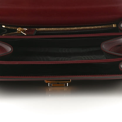Gucci Smooth Calfskin Small Zumi Shoulder Bag Vintage Bordeaux 4 of 16
