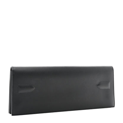 Hermes Swift Shadow Clutch 29 Black 3 of 9
