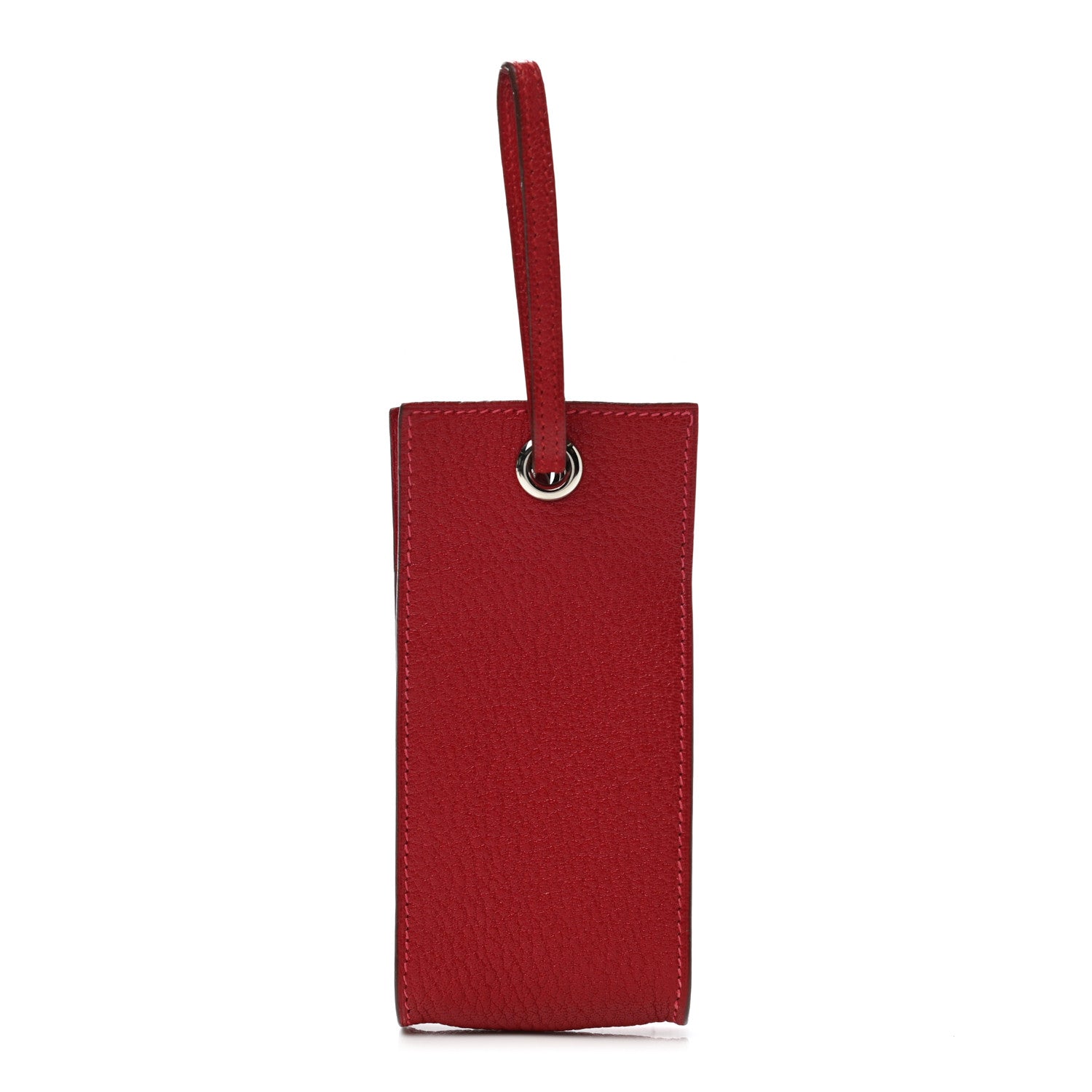 Hermes Chevre Mysore Planet Phone Case Rouge Vif 1 of 6