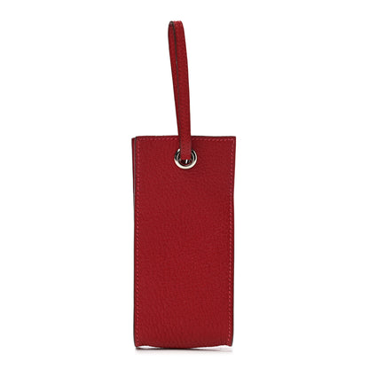 Hermes Chevre Mysore Planet Phone Case Rouge Vif 1 of 6