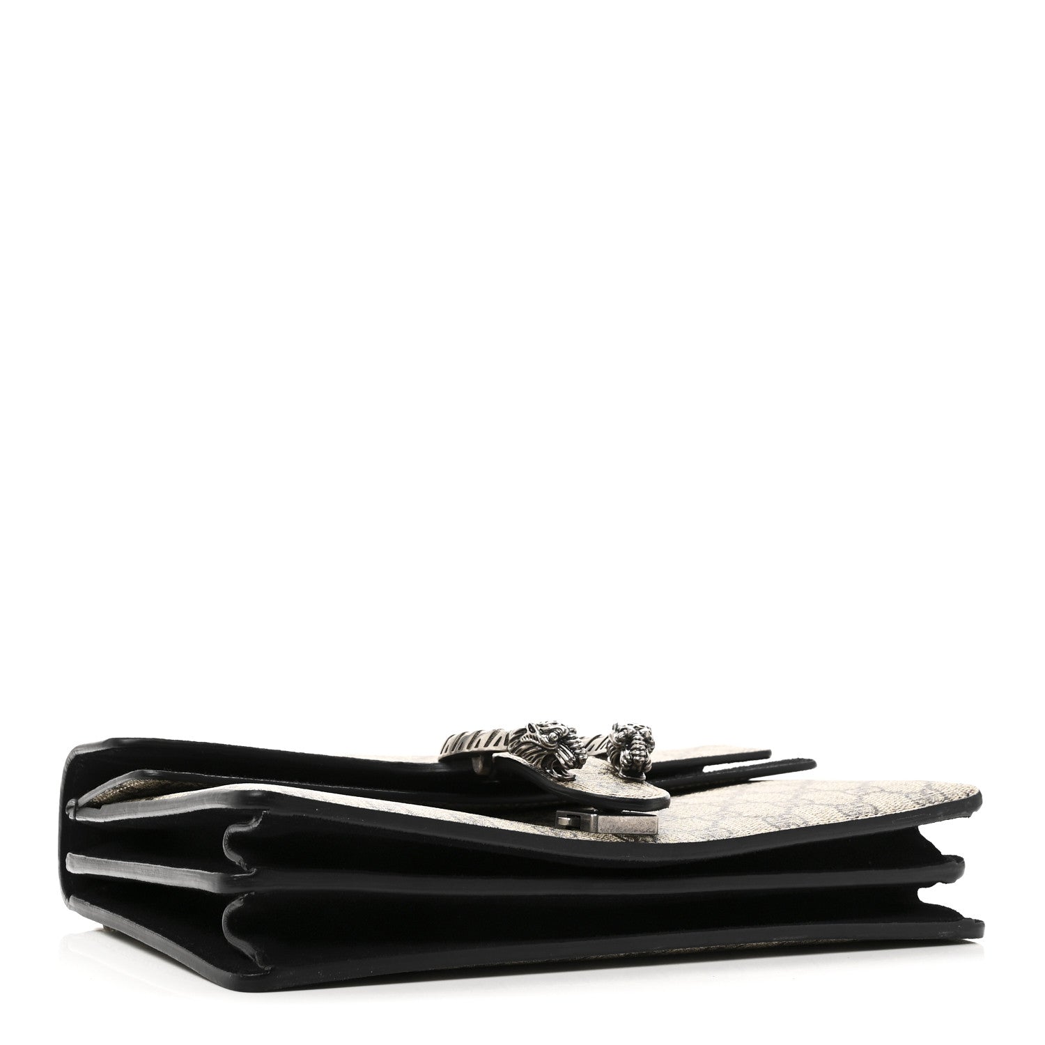 Gucci GG Supreme Monogram Small Dionysus Shoulder Bag Black 4 of 10