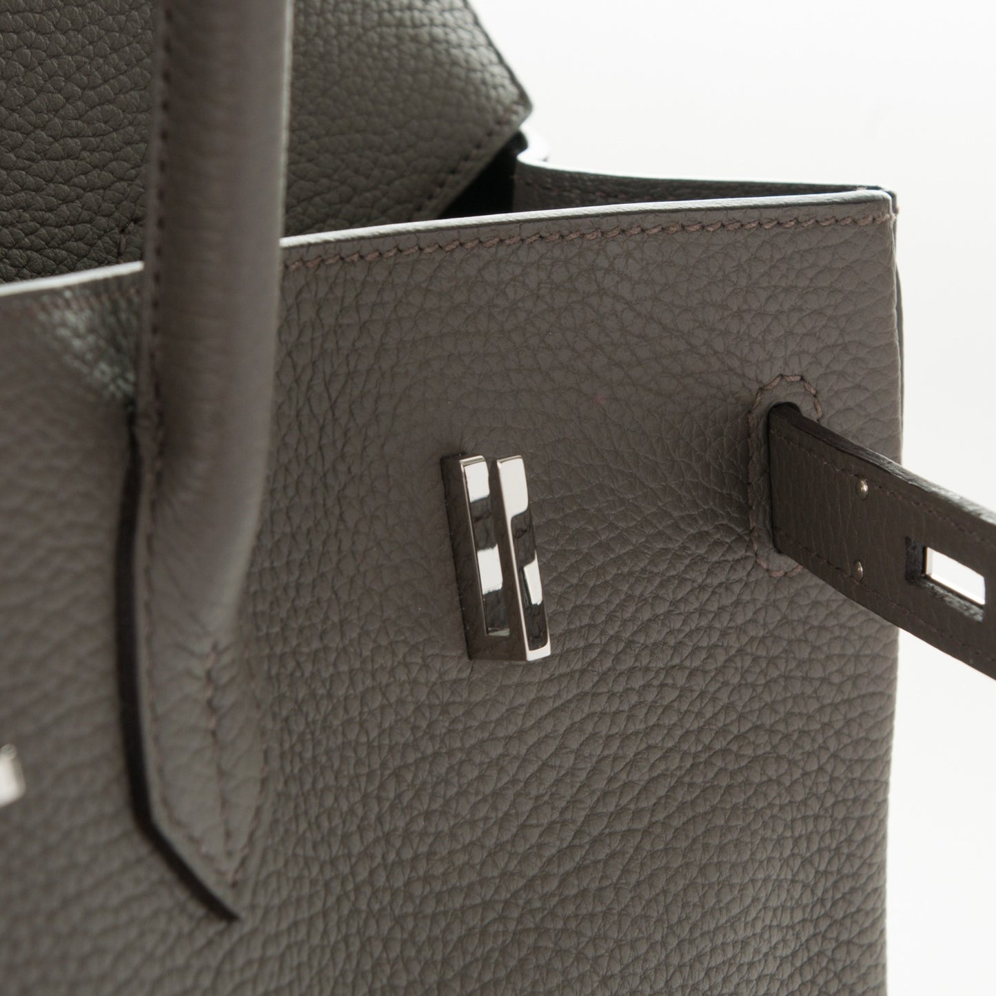 Taurillon Clemence Birkin 40 Etain