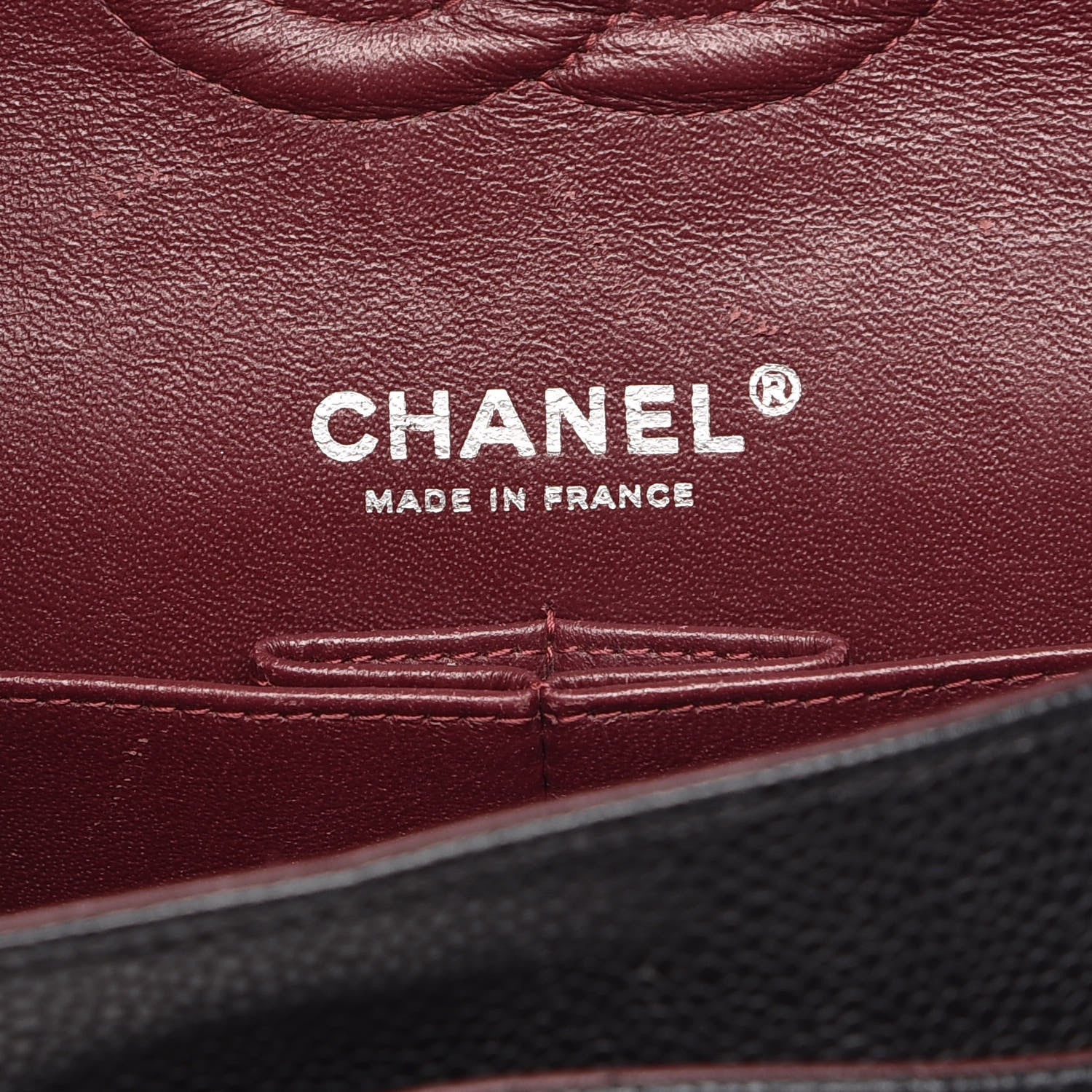 Chanel Caviar Quilted Medium Double Flap Black 7 of 11