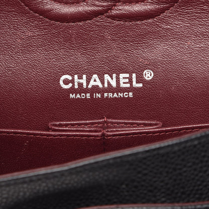Chanel Caviar Quilted Medium Double Flap Black 7 of 11