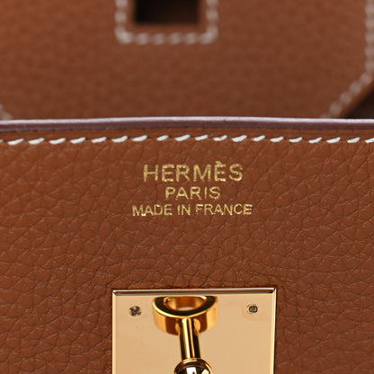 Hermes Togo Birkin 35 Gold 5 of 9