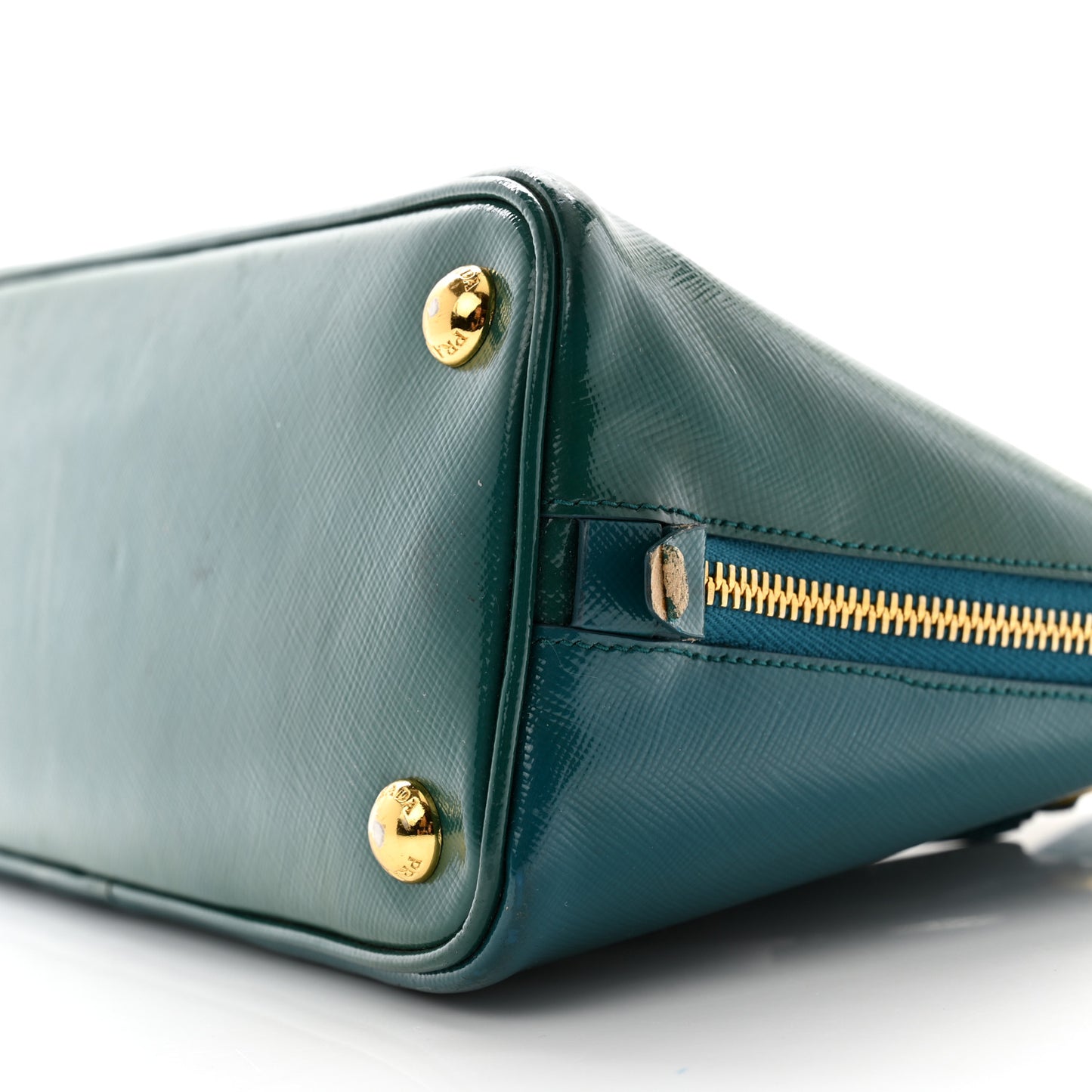 Saffiano Vernice Lux Small Promenade Tote Ottanio