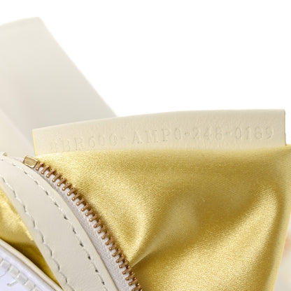 Fendi Sequin Paillettes Vitello Grace Sex and the City Baguette White 7 of 10