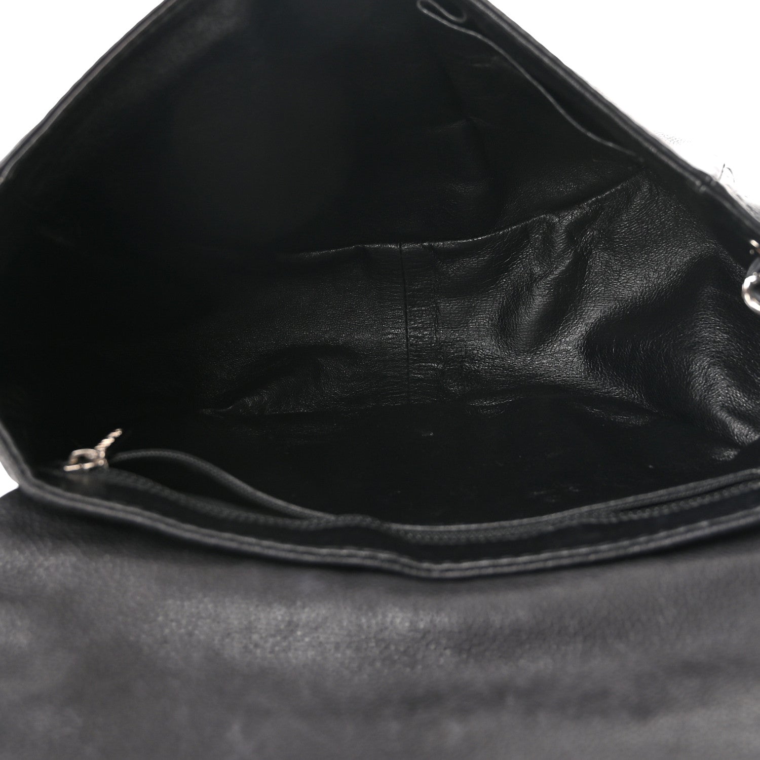 Chanel Caviar Half Moon Wallet On Chain WOC Black 4 of 11