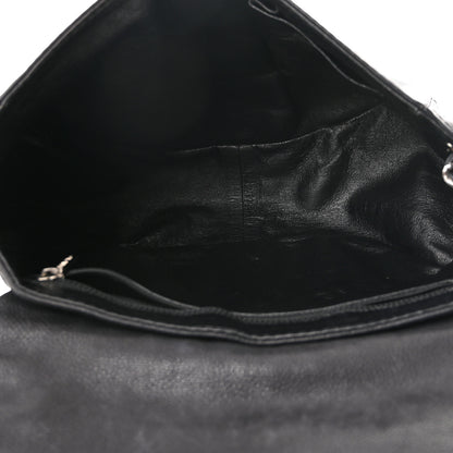 Chanel Caviar Half Moon Wallet On Chain WOC Black 4 of 11