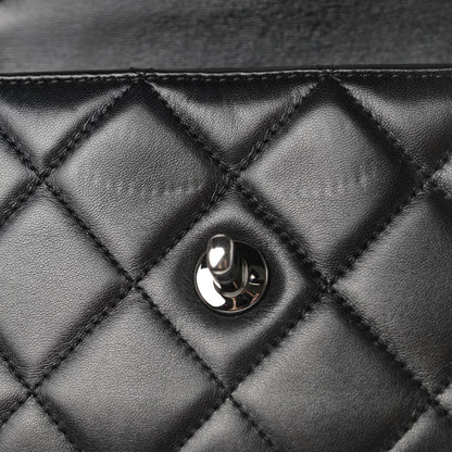 Chanel Lambskin Quilted Small Trendy CC Dual Handle Flap Bag Black 13 of 13