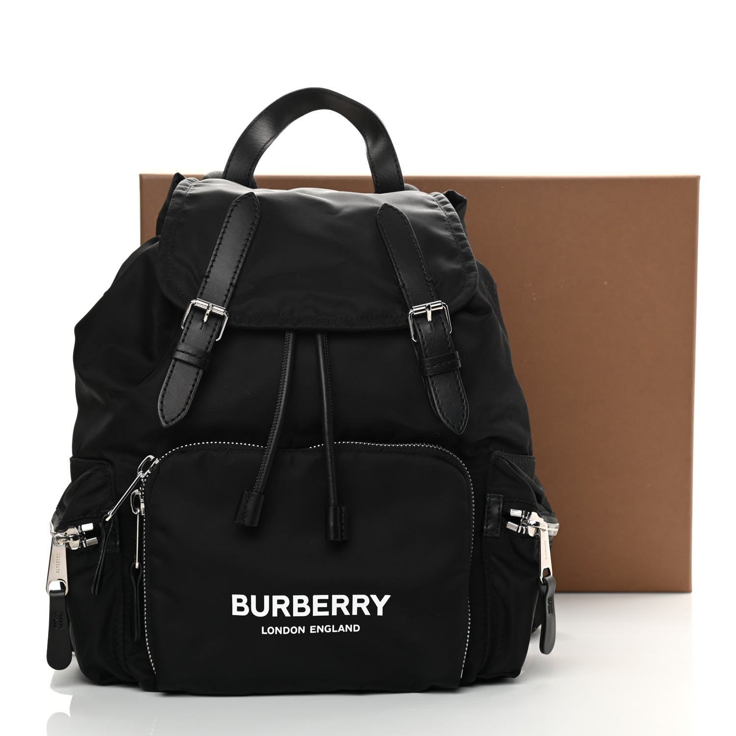 Burberry Nylon Logo Print Small Rucksack Backpack 15 of 15