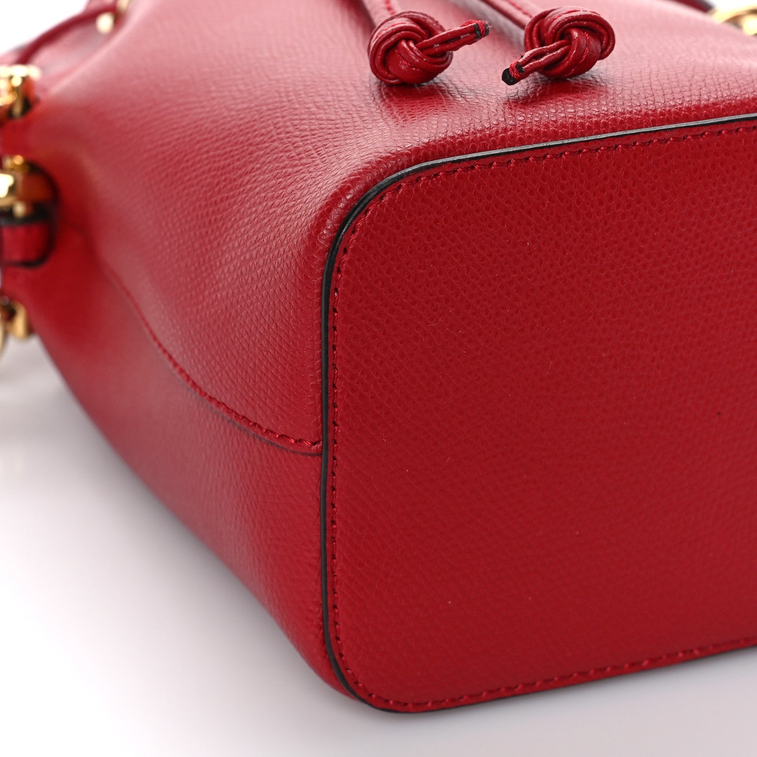 Fendi Vitello Cruise F is Fendi Mini Mon Tresor Bucket Bag Fragola 7 of 8