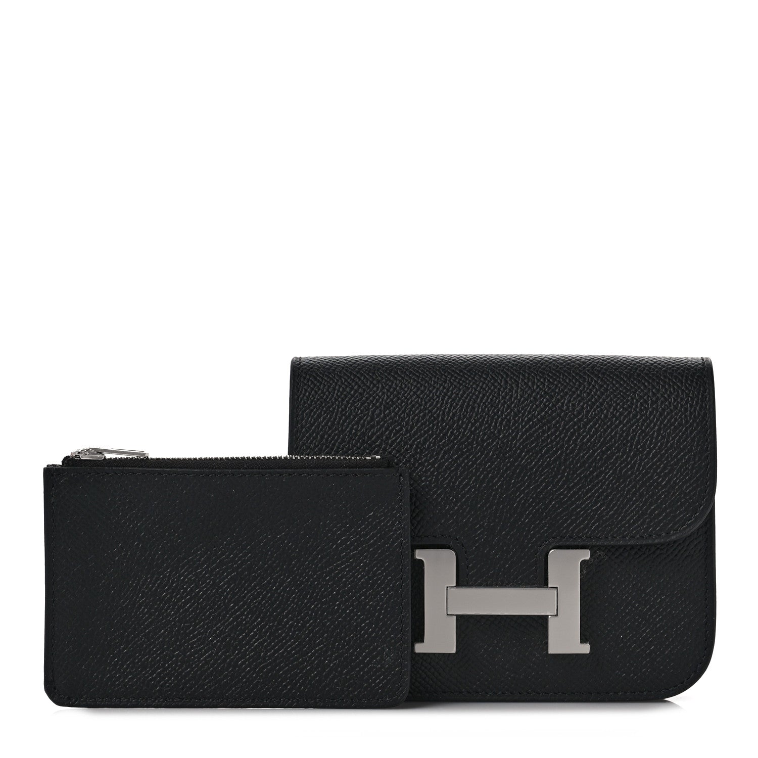 Hermes Epsom Constance Slim Wallet Black 1 of 8