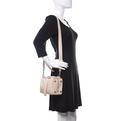 MCM Goatskin Milano Boston Bag Pink Tint 2 of 9