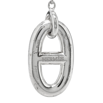 Hermes Sterling Silver Farandole Drop Earrings 4 of 5