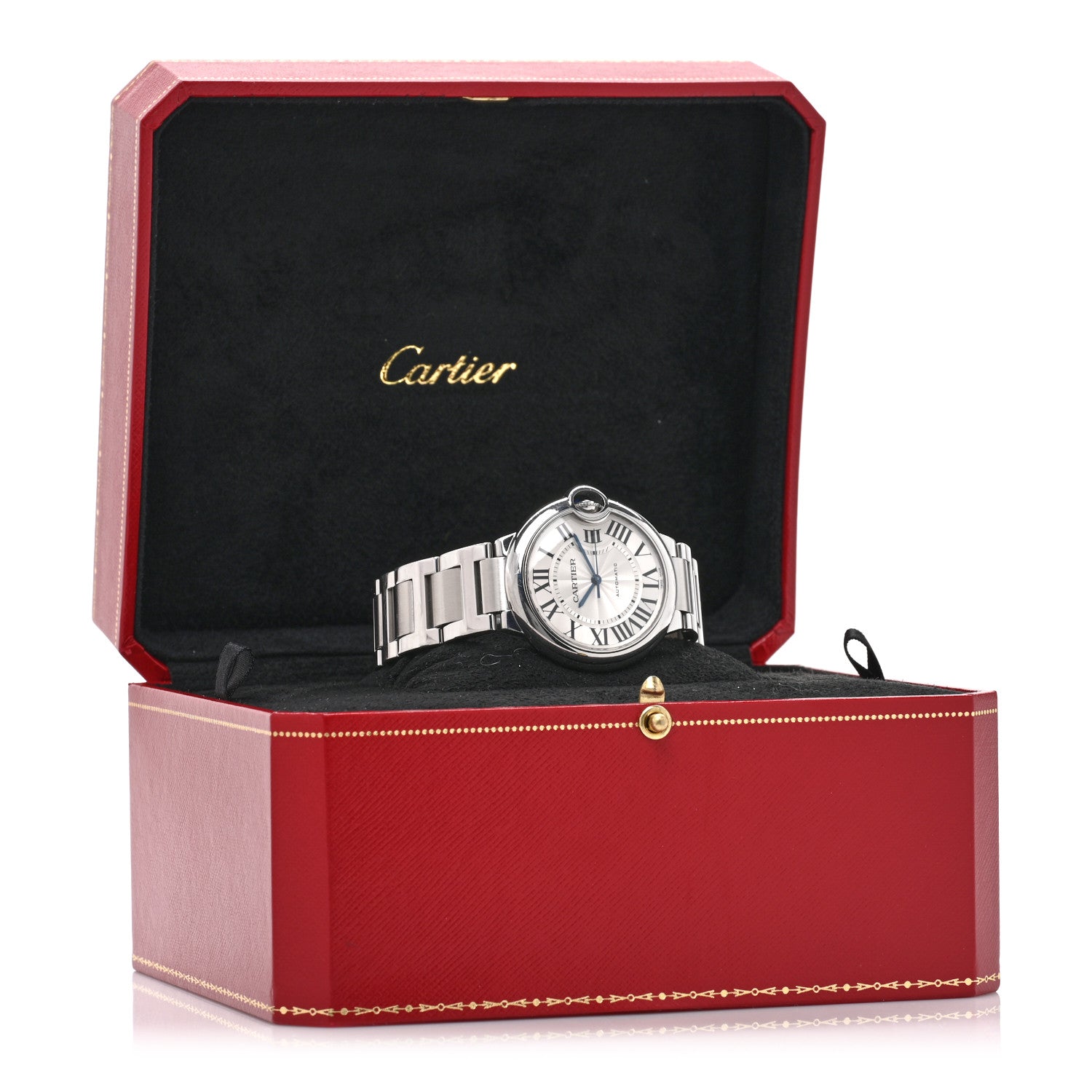 Cartier Stainless Steel 36mm Ballon Bleu De Cartier Automatic Watch 5 of 5