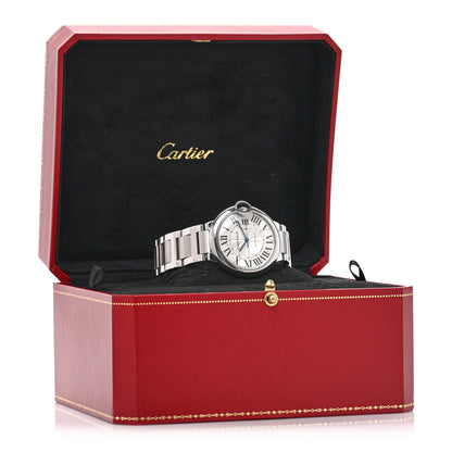 Cartier Stainless Steel 36mm Ballon Bleu De Cartier Automatic Watch 5 of 5