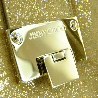 Jimmy Choo Glitter Suede Medium Rhea 9 of 14