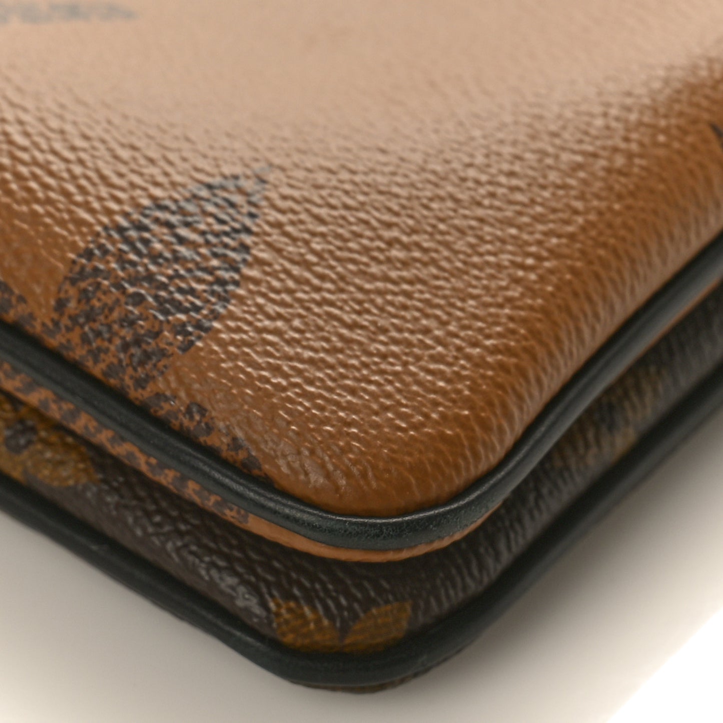 Reverse Monogram Giant Double Zip Pochette
