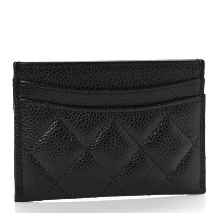 Chanel Caviar Quilted Card Holder Black 3 of 11