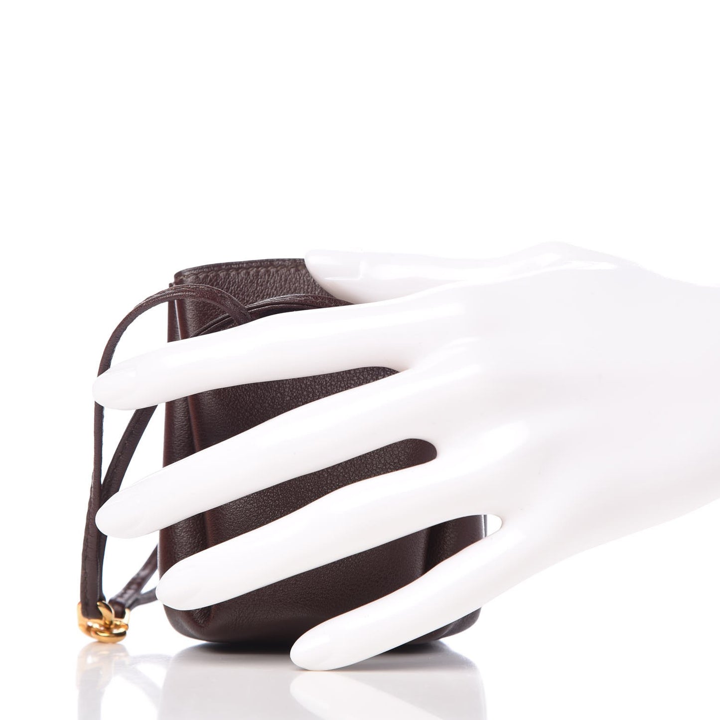 Veau Gulliver Vespa Pouch Havane