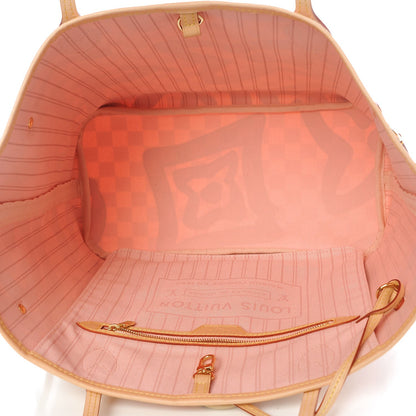 Louis Vuitton Damier Azur Tahitienne Neverfull MM 6 of 8