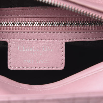 Christian Dior Lambskin Cannage Medium Lady Dior Pink 6 of 16