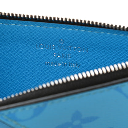 Louis Vuitton Taigarama Coin Card Holder Blue Lagoon 5 of 5