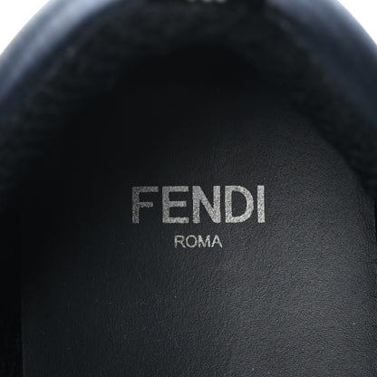 Fendi Nylon Womens Ffreedom Sneakers 36 Blue Black 7 of 7