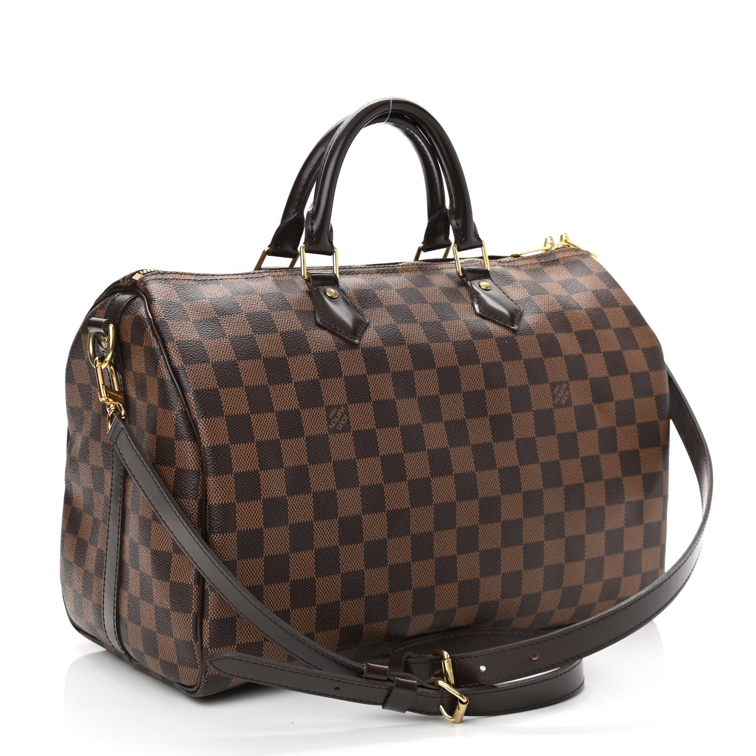 Louis Vuitton Damier Ebene Speedy Bandouliere 35 3 of 11