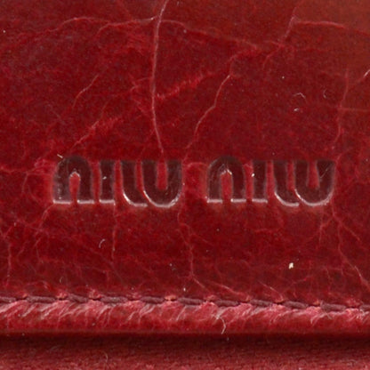 Miu Miu Matelasse Wallet Red 6 of 8