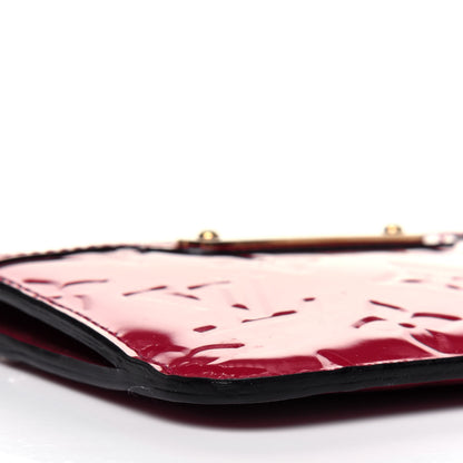Louis Vuitton Vernis Key Pouch Rose Indien 9 of 14