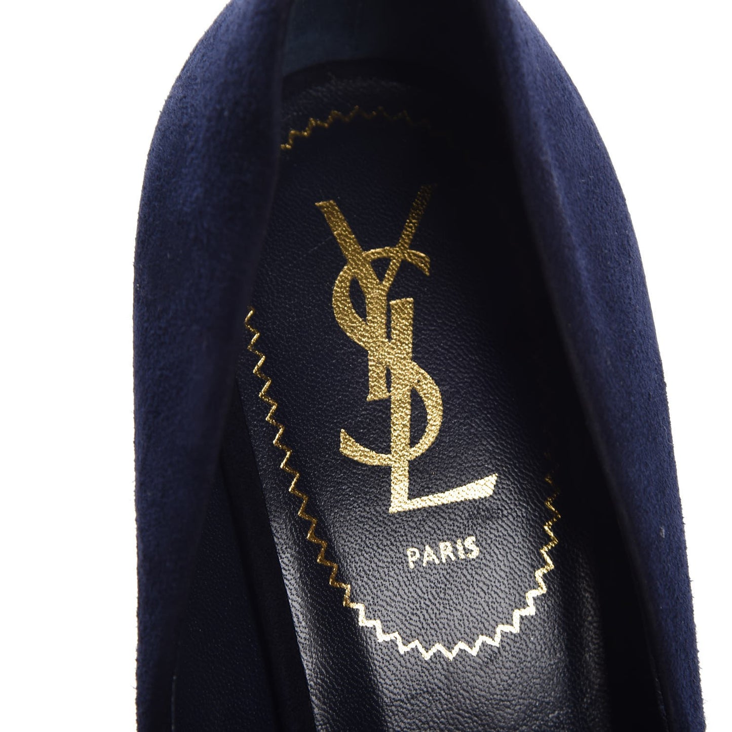 Scamosciato Myrna 140 Platform Wedge 39.5 Navy